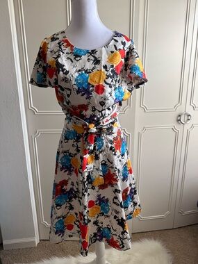 Vintage Handmade Floral Two Piece